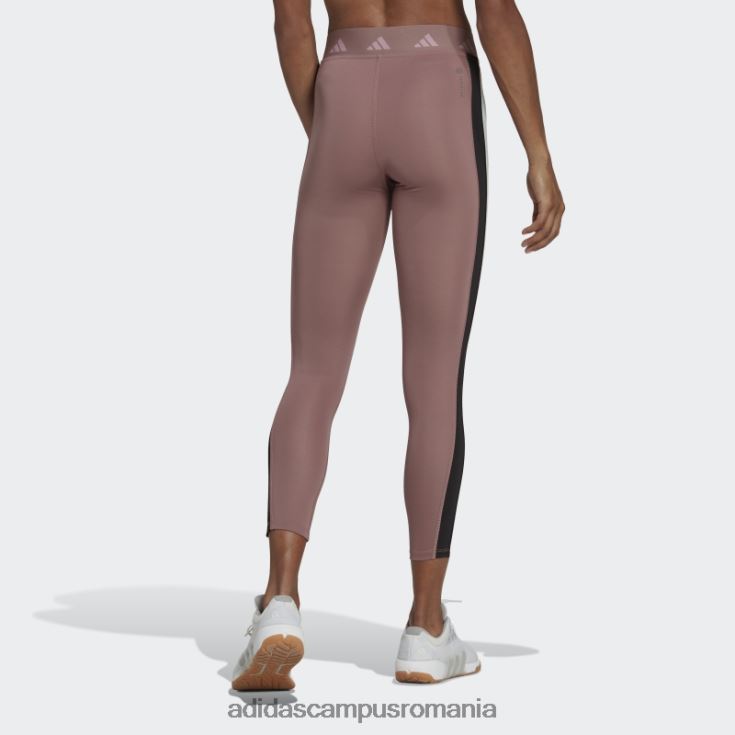 adidas campus romania leggings violet hyperglam training techfit 7/8 femei Violet J266N23190