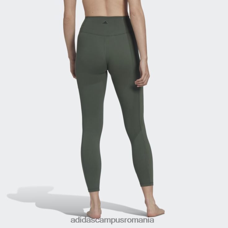 adidas campus romania leggings yoga studio oxid verde 7/8 femei oxid verde J266N210742