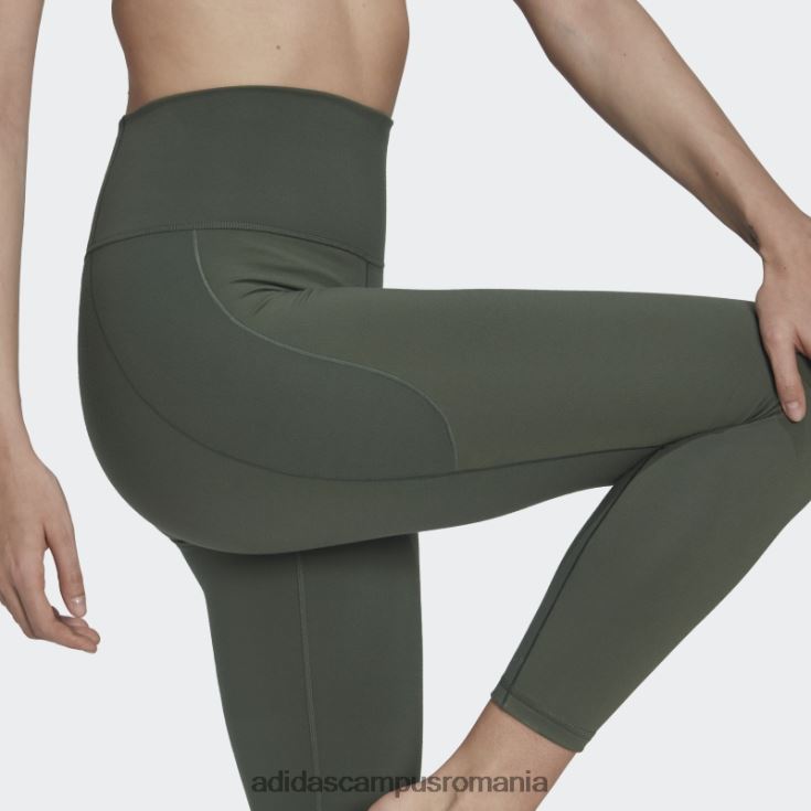 adidas campus romania leggings yoga studio oxid verde 7/8 femei oxid verde J266N210742
