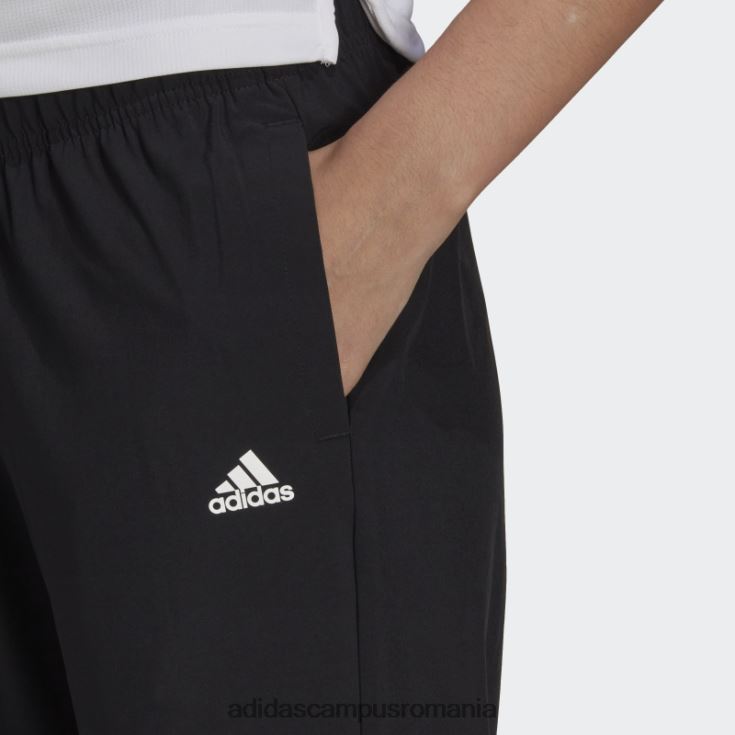 adidas campus romania made4training pantaloni negri femei alb negru J266N28971