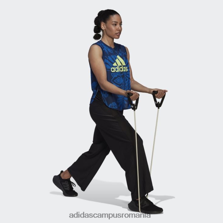adidas campus romania maiou adidas mystery blue farm rio femei albastru misterios/galben de mare rezoluție J266N210725