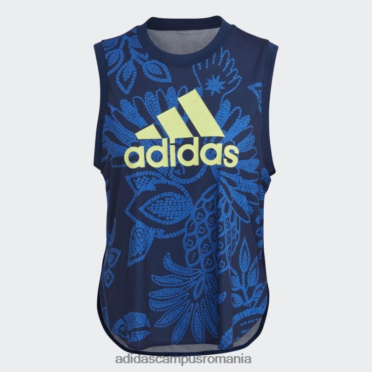 adidas campus romania maiou adidas mystery blue farm rio femei albastru misterios/galben de mare rezoluție J266N210725