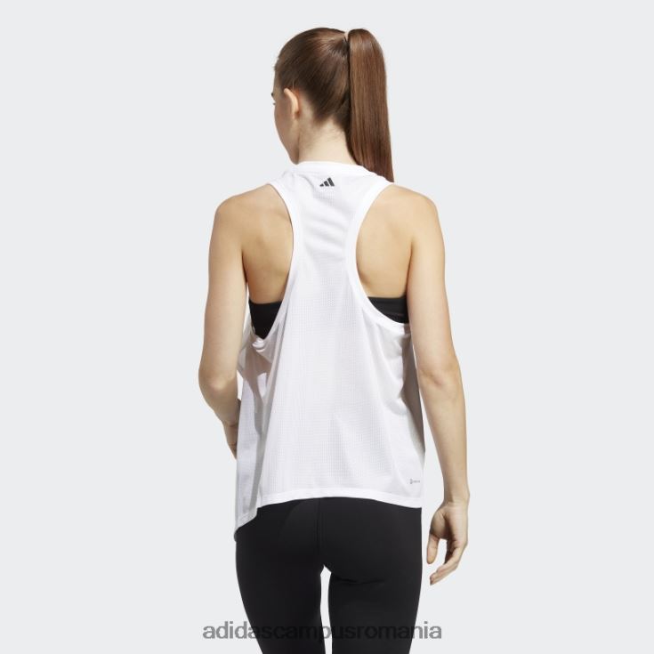 adidas campus romania maiou de antrenament alb hiit aeroready quickburn adidas femei alb negru J266N216797
