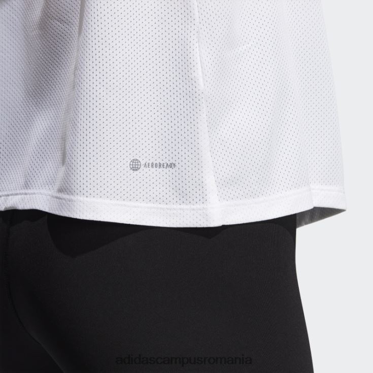 adidas campus romania maiou de antrenament alb hiit aeroready quickburn adidas femei alb negru J266N216797