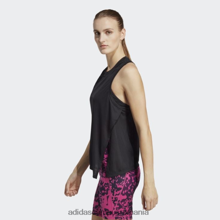 adidas campus romania maiou de antrenament hiit aeroready quickburn negru adidas femei alb negru J266N217100