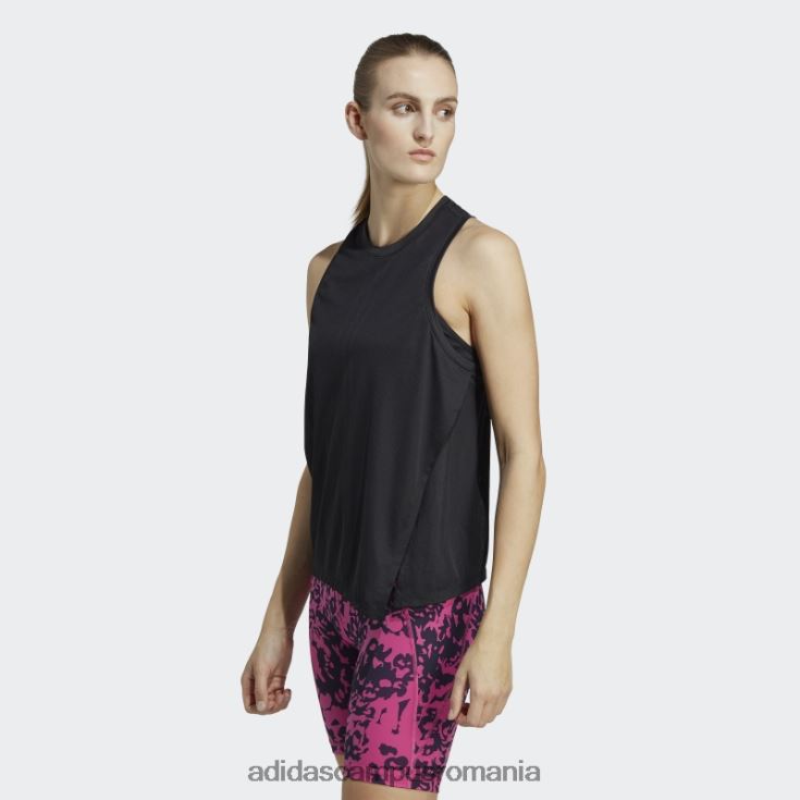 adidas campus romania maiou de antrenament hiit aeroready quickburn negru femei alb negru J266N28972