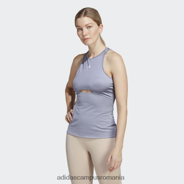 adidas campus romania maiou de antrenament hiit aeroready violet argintiu femei violet argintiu J266N29661