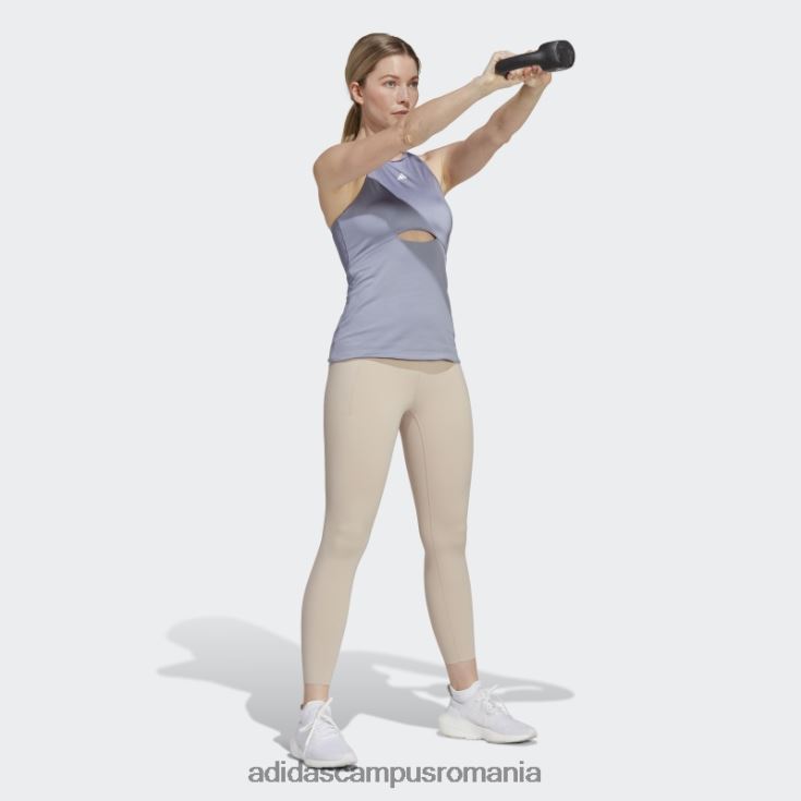 adidas campus romania maiou de antrenament hiit aeroready violet argintiu femei violet argintiu J266N29661