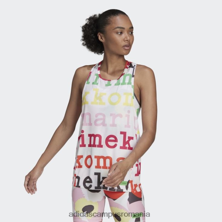 adidas campus romania maiou de antrenament x marimekko alb femei alb J266N217583