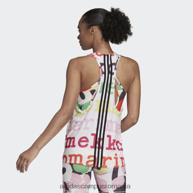 adidas campus romania maiou de antrenament x marimekko alb femei alb J266N217583