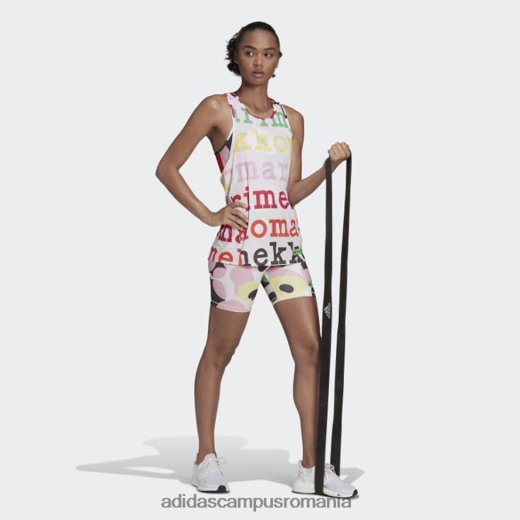 adidas campus romania maiou de antrenament x marimekko alb femei alb J266N217583
