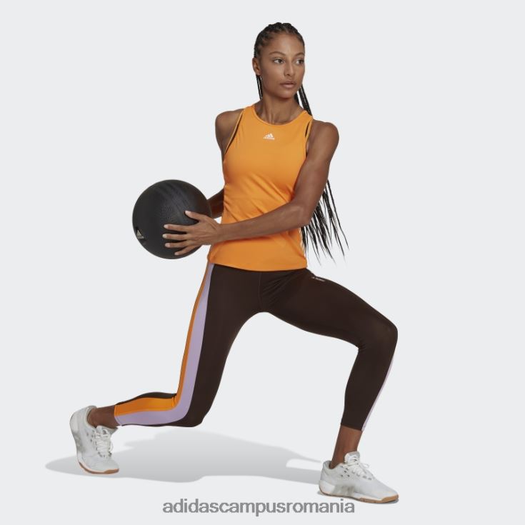 adidas campus romania maiou hiperglam orange rush adidas femei papură portocalie J266N22940