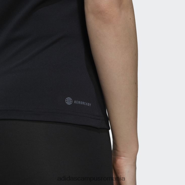 adidas campus romania maiou negru de antrenament techfit racerback femei alb negru J266N29202