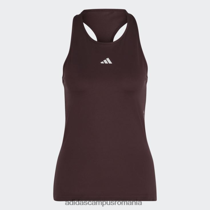 adidas campus romania maroon techfit racerback tank top adidas femei maro J266N23189