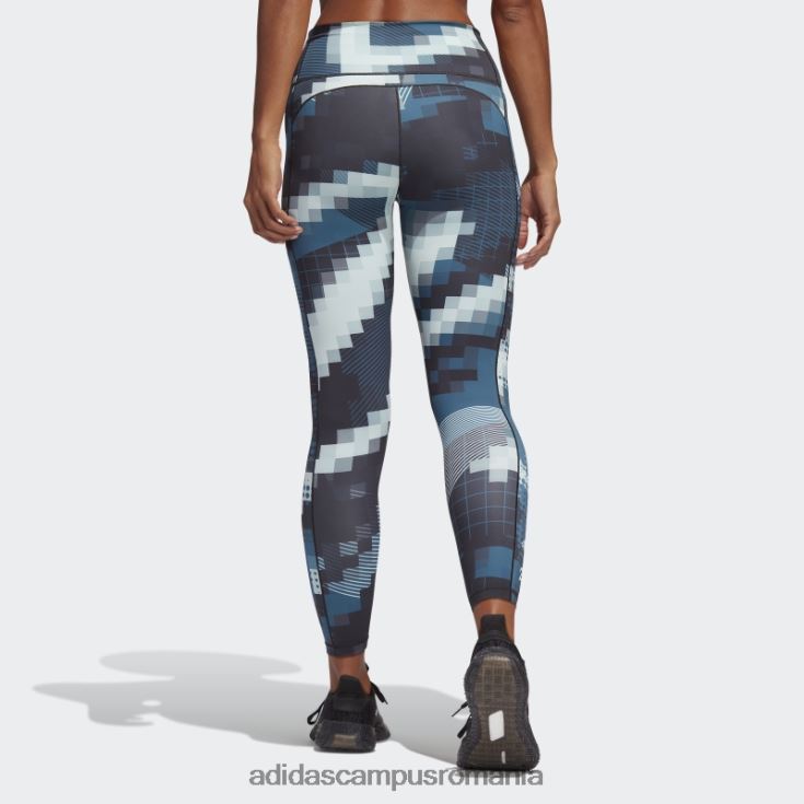 adidas campus romania mint fashion x peloton crede acest colanti femei mentă/orbit indigo/gri noapte J266N210641