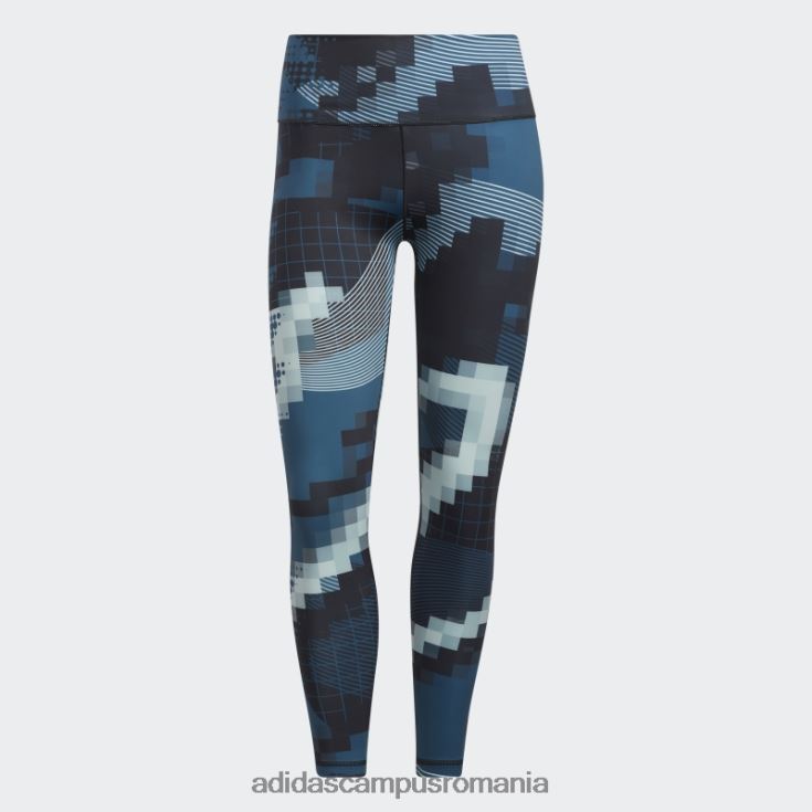 adidas campus romania mint fashion x peloton crede acest colanti femei mentă/orbit indigo/gri noapte J266N210641
