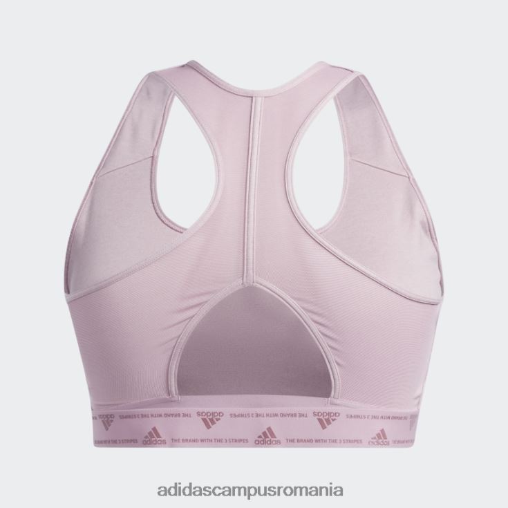 adidas campus romania mov powerreact antrenament sutien mediu susținere (plus mărime) modă femei mov J266N210630