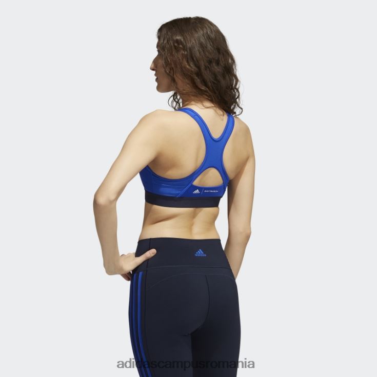 adidas campus romania îndrăzneț albastru marimekko crede acest sutien mediu de sprijin femei albastru îndrăzneț/cerneală J266N210594