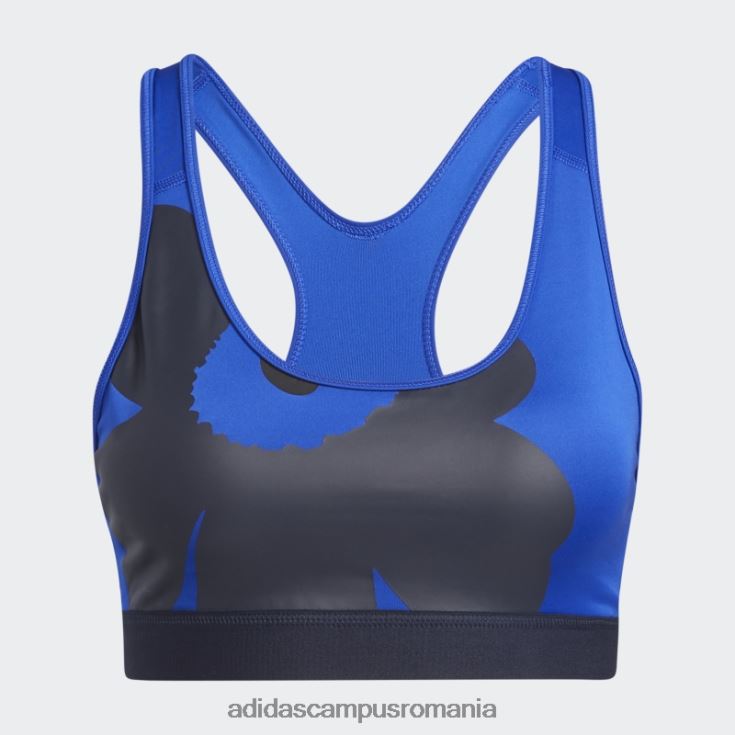 adidas campus romania îndrăzneț albastru marimekko crede acest sutien mediu de sprijin femei albastru îndrăzneț/cerneală J266N210594