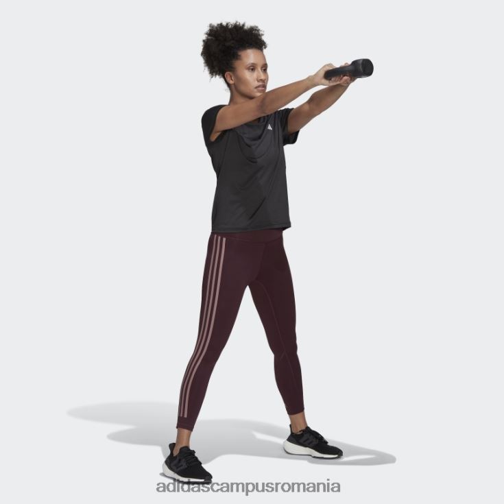 adidas campus romania negru aeroready făcut pentru antrenament la modă de tricou minim femei negru J266N210355