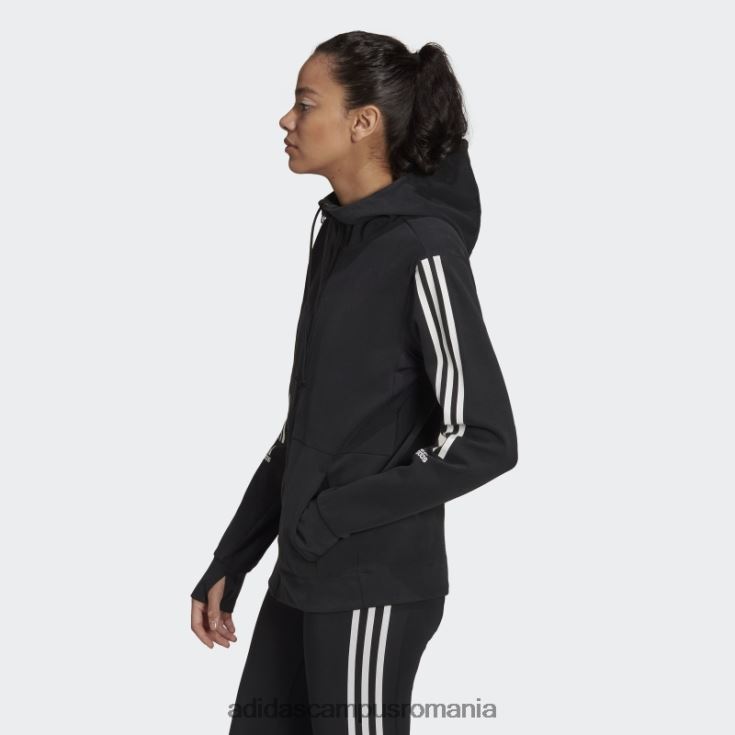 adidas campus romania negru aeroready făcut pentru antrenament moda hanorac femei negru J266N210221