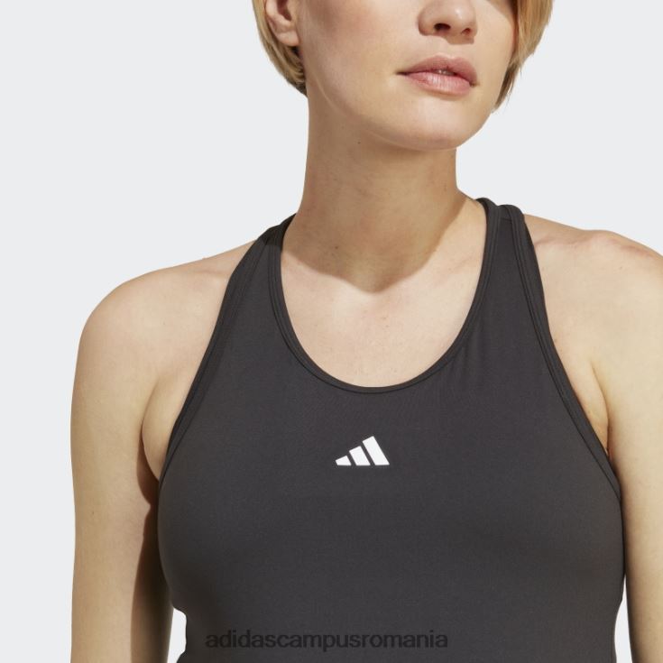 adidas campus romania negru aeroready train essentials maiou slim-fit (maternitate) adidas femei alb negru J266N29273