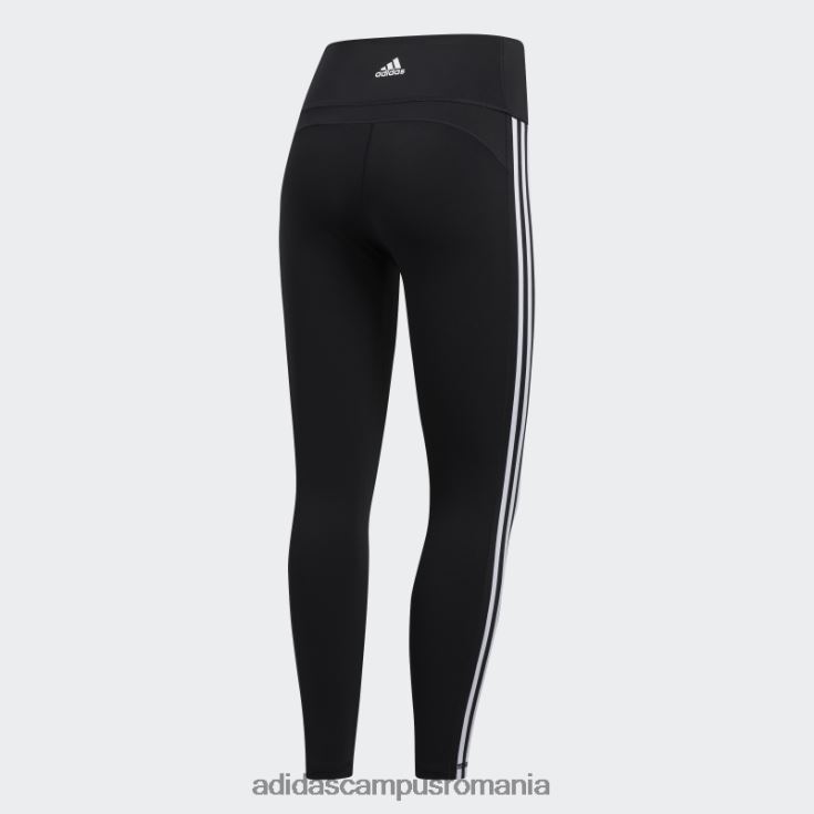 adidas campus romania negru crede acest dres 2.0 cu 3 dungi 7/8 femei alb negru J266N22927
