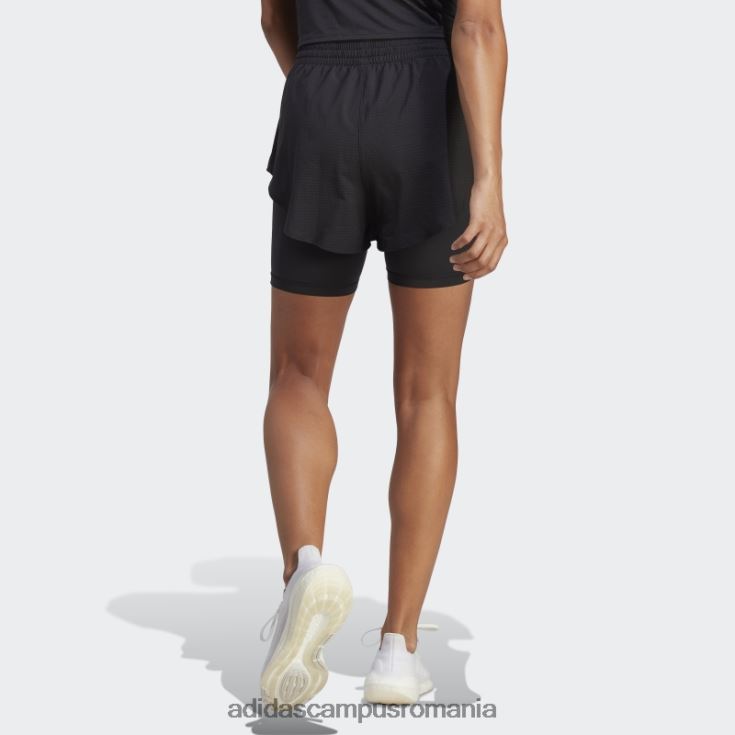 adidas campus romania negru hiit heat.rdy training 2-in-1 pantaloni scurți femei negru J266N217308