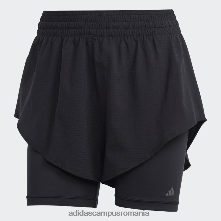 adidas campus romania negru hiit heat.rdy training 2-in-1 pantaloni scurți femei negru J266N217308
