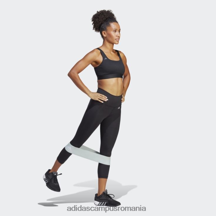 adidas campus romania negru optime stash buzunar cu talie înaltă 3/4 jambiere moda femei negru J266N22571
