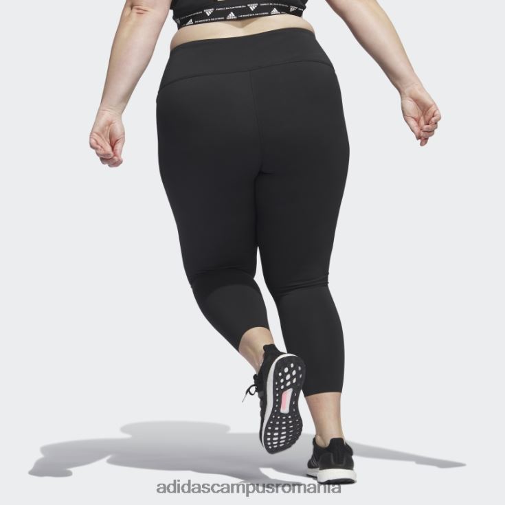 adidas campus romania negru optime training lux 7/8 jambiere fashion femei negru J266N22284