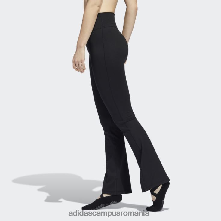 adidas campus romania negru yoga studio jambiere evazate moda femei negru J266N216457