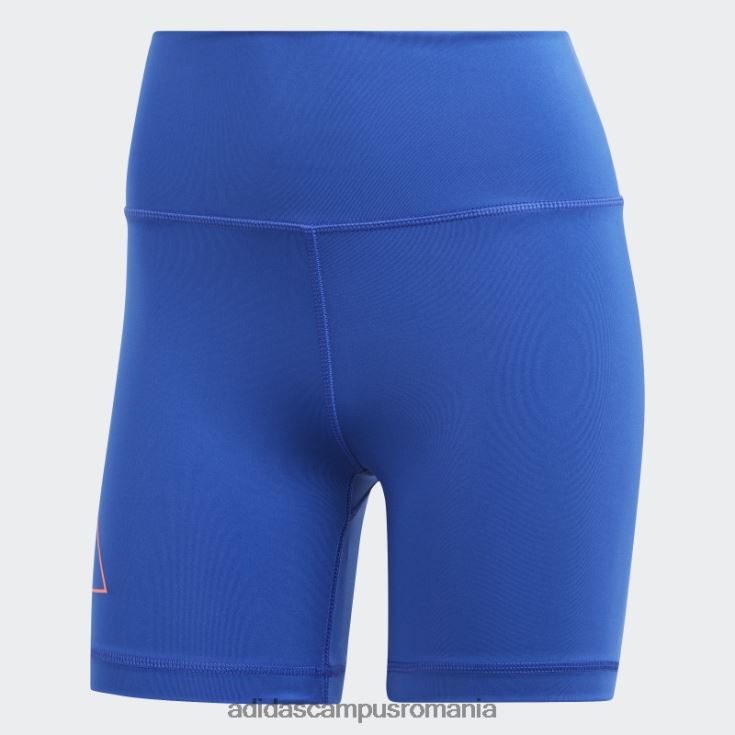 adidas campus romania optime hyperbright training colanți scurti cu talie mare albastru adidas femei albastru J266N29660