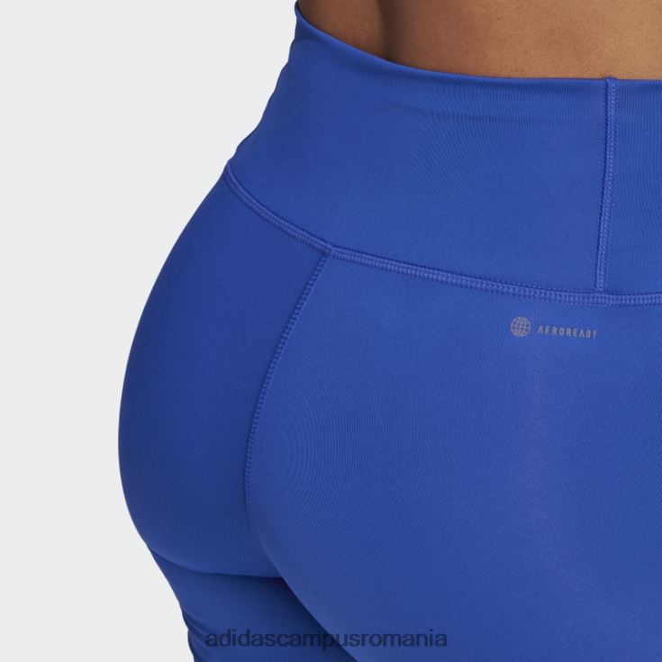 adidas campus romania optime hyperbright training colanți scurti cu talie mare albastru adidas femei albastru J266N29660