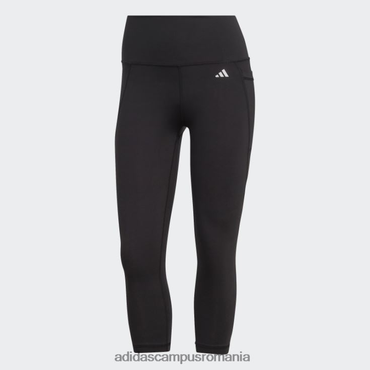 adidas campus romania optime stash buzunar cu talie înaltă jambiere 3/4 negru femei negru J266N28947