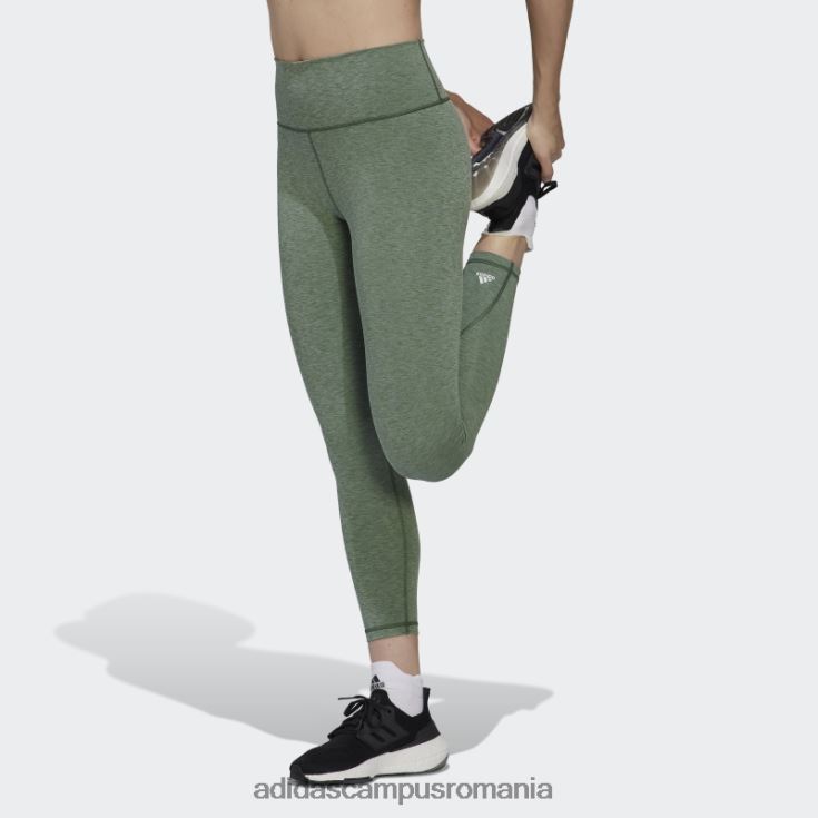 adidas campus romania optime training 7/8 jambiere verde oxid mel femei oxid verde mel J266N29104