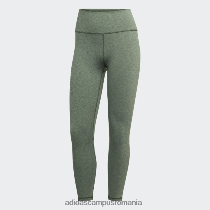 adidas campus romania optime training 7/8 jambiere verde oxid mel femei oxid verde mel J266N29104