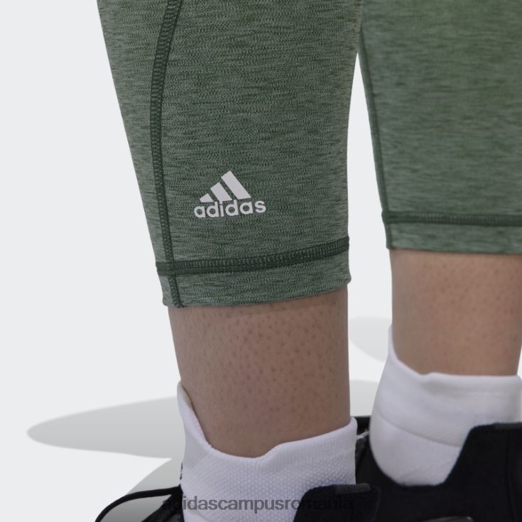 adidas campus romania optime training 7/8 jambiere verde oxid mel femei oxid verde mel J266N29104