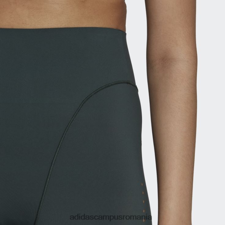 adidas campus romania optime training best of 7/8 jambiere moda verde femei verde J266N210719
