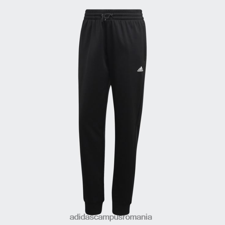 adidas campus romania pantaloni conici aeroready negri femei alb negru J266N28900