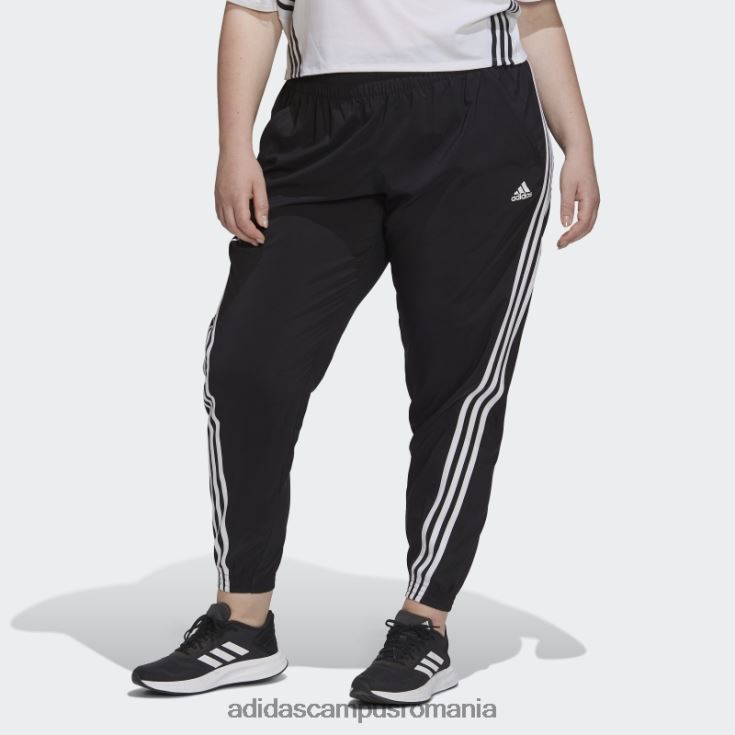 adidas campus romania pantaloni cu 3 dungi (plus mărime) adidas femei negru J266N29837