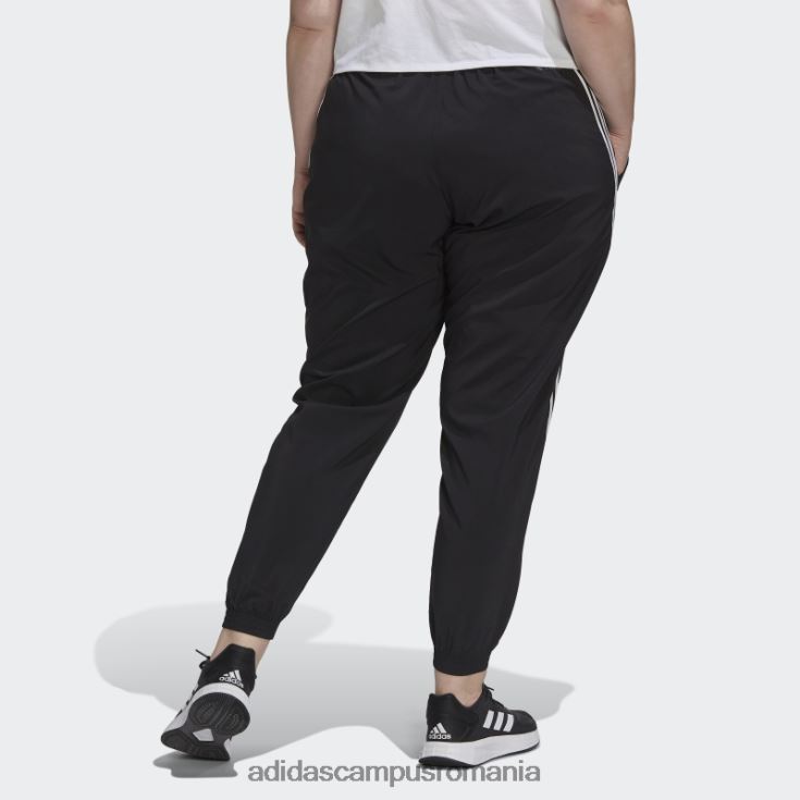 adidas campus romania pantaloni cu 3 dungi (plus mărime) adidas femei negru J266N29837