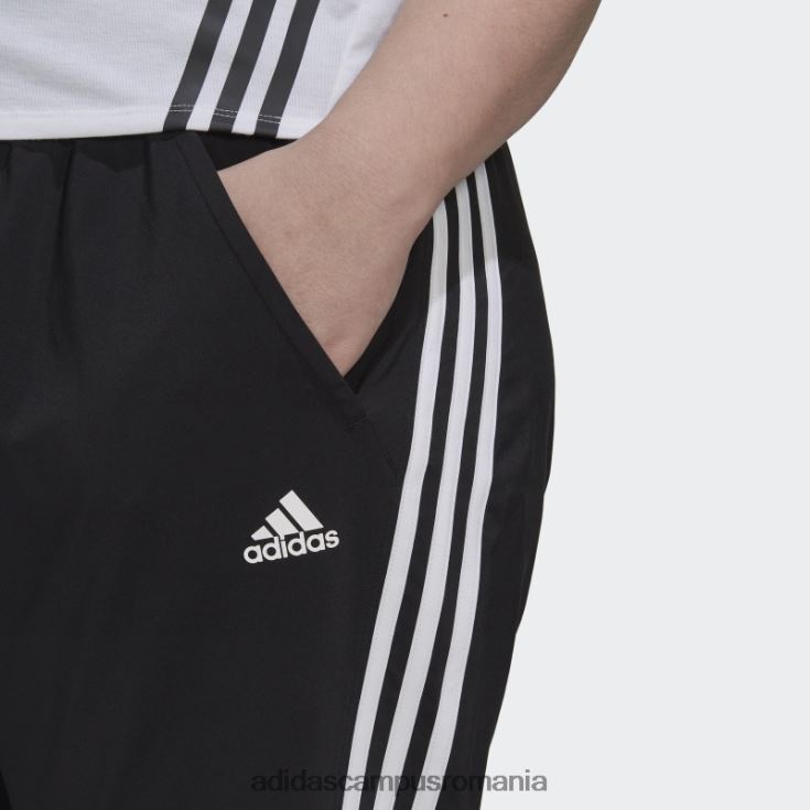 adidas campus romania pantaloni cu 3 dungi (plus mărime) adidas femei negru J266N29837