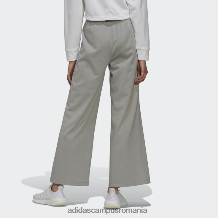 adidas campus romania pantaloni cu talie înaltă aeroready gri mediu adidas femei gri mediu/alb J266N23159