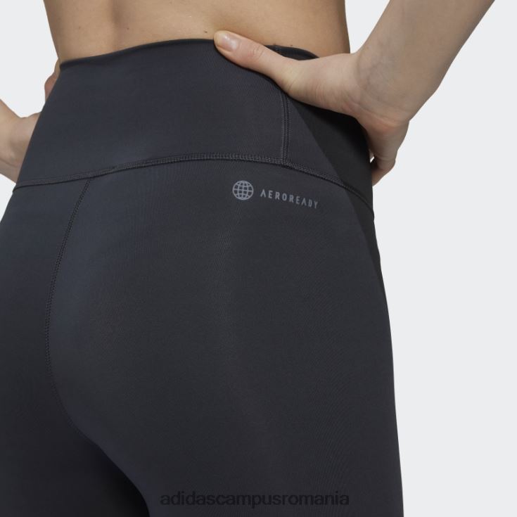 adidas campus romania pantaloni de antrenament optime 7/8 carbon adidas femei carbon J266N29042