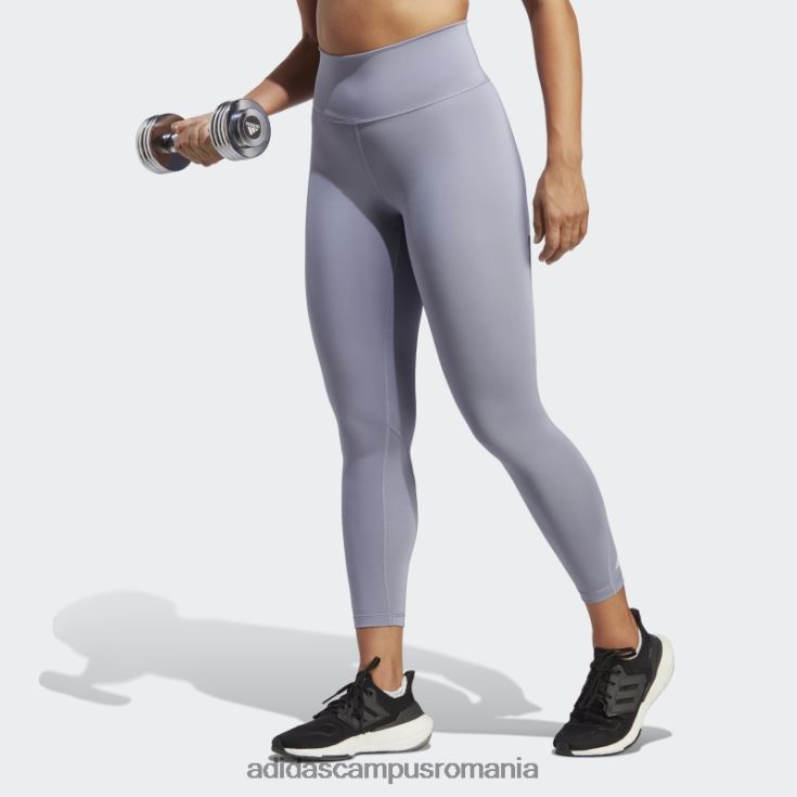 adidas campus romania pantaloni de antrenament optime 7/8 violet argintiu adidas femei violet argintiu J266N210050