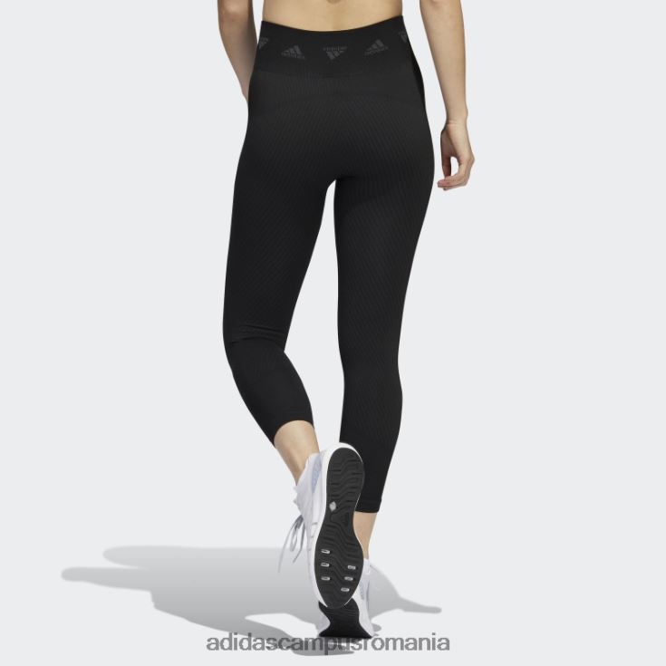 adidas campus romania pantaloni negri de antrenament aeroknit 7/8 adidas femei gri inchis J266N29237
