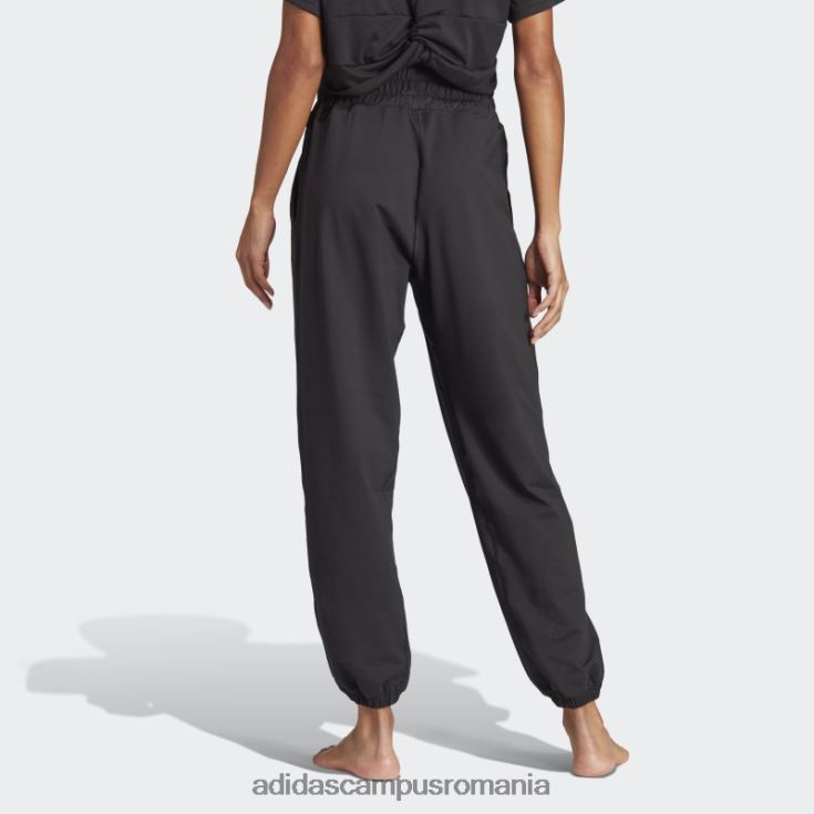 adidas campus romania pantaloni negri yoga studio femei negru J266N216439