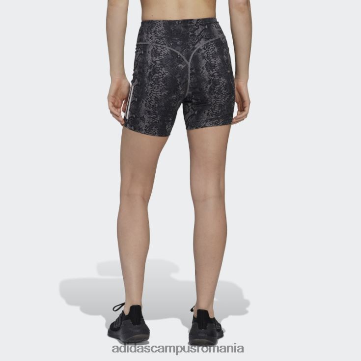 adidas campus romania pantaloni scurți de antrenament cu talie mare hyperglam aeroready multicolor femei multicolor/gri/negru J266N23248