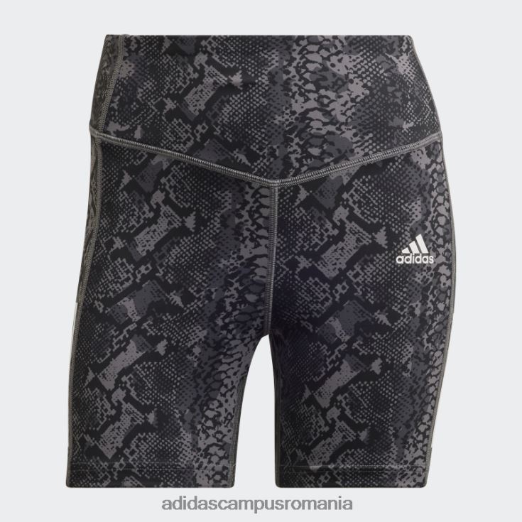 adidas campus romania pantaloni scurți de antrenament cu talie mare hyperglam aeroready multicolor femei multicolor/gri/negru J266N23248